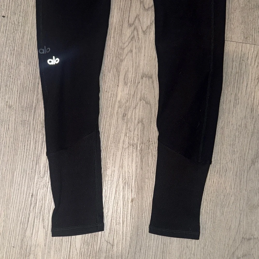 Alo Yoga Black High-Waisted Leggings